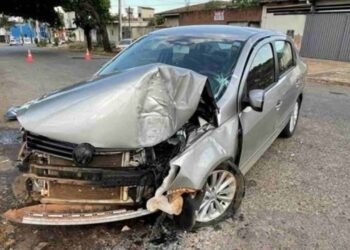 O acidente aconteceu no último sábado (7). Foto: Divulgação