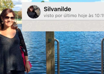 Alguém ou a polícia mexeu no celular da vítima neste domingo (29). Foto: Reprodução