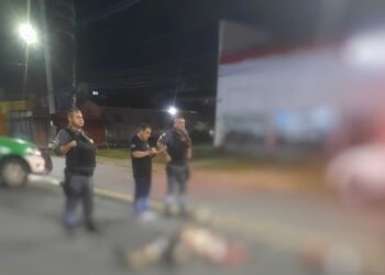 O crime ocorreu na madrugada desta segunda-feira (30). Foto: Reprodução