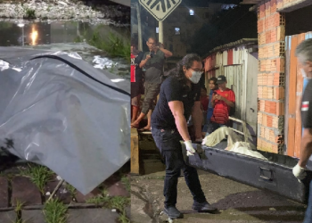 O primeiro cadáver foi encontrado no São Jorge, Zona Oeste, e o segundo no Educandos, Zona Sul. Foto: Divulgação