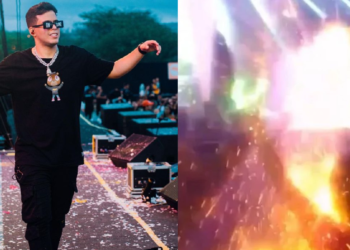 O show aconteceu na última terça-feira (24). Foto: Reprodução