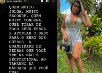 Joene Coutinho foi presa em comércio. Foto: Reprodução