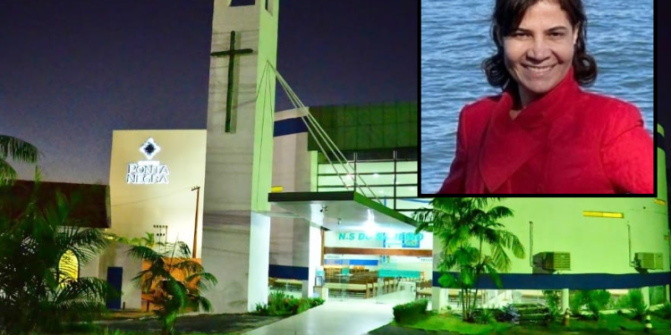 A servidora teve missa do 7º dia realizada por familiares. Foto: Reprodução