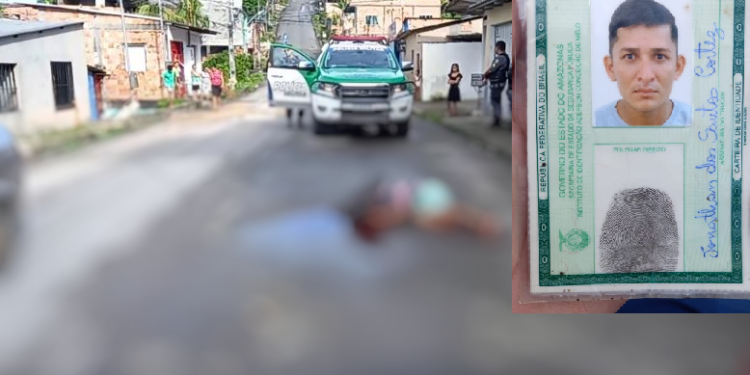 O rapaz estava caminhando na rua quando foi atingido pelos tiros. Foto: Divulgação