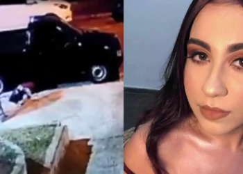 A jovem morreu na hora, na frente do próprio pai. Foto: Reprodução