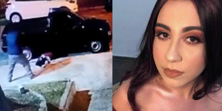 A jovem morreu na hora, na frente do próprio pai. Foto: Reprodução