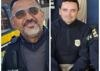 Os policiais tinham ido em direção a um suspeito, que atirou. Foto: Reprodução