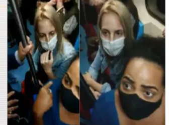 O caso aconteceu em um metrô de São Paulo. Foto: Reprodução