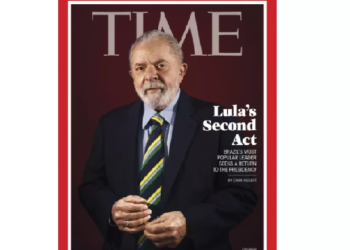 Edição da revista Time com o ex-presidente Lula na capa. Foto: Reprodução
