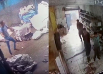 A sucataria fica localizada no bairro Cidade de Deus, Zona Norte. Foto: Reprodução