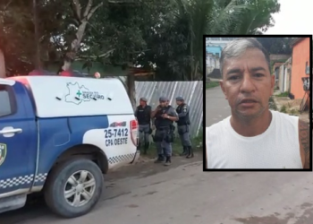 O homem foi encontrado em cima da cama. Foto: Reprodução