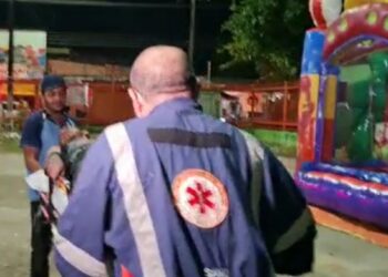 O homem foi baleado na noite desta terça-feira (3). Foto: Reprodução