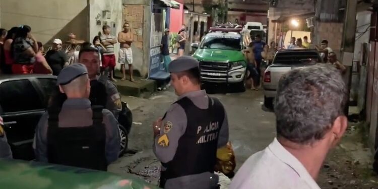 No local estaria acontecendo uma roda de samba. Foto: Reprodução