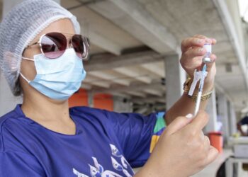 A mega-ação busca reverter o cenário de baixa cobertura vacinal na cidade. Foto: Altemar Alcântara / Semcom