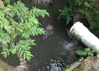 O corpo foi visto por uma moradora que estava indo à padaria. Foto: Reprodução