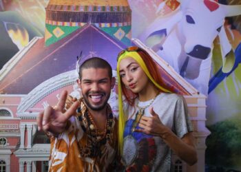 Os influenciadores visitaram também o Turistódromo da Amazonastur. Foto: Janailton Falcão e Tadeu Rocha / Amazonastur