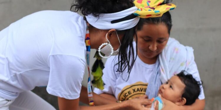 A meta é que 95% do público-alvo receba as vacinas. Foto: Camila Batista / Semsa