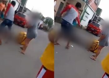 Um vídeo começou a circular nas redes sociais após o crime. Foto: Reprodução