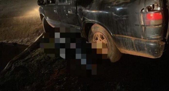 O acidente aconteceu aconteceu na noite desta segunda-feira (13). Foto: Reprodução