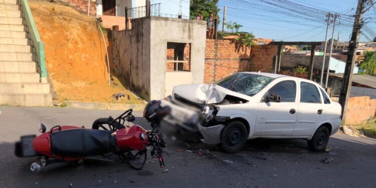 O acidente aconteceu na manhã desta sexta-feira (25). Foto: Divulgação