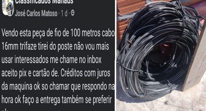 O anúncio foi postado no último sábado (25). Foto: Reprodução/Facebook