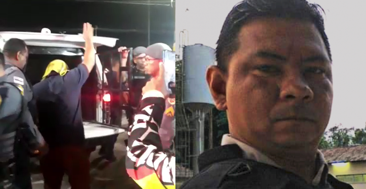 O crime aconteceu na noite desta sexta-feira (3). A vítima (foto da direita) morreu na hora com a filha. Foto: Reprodução