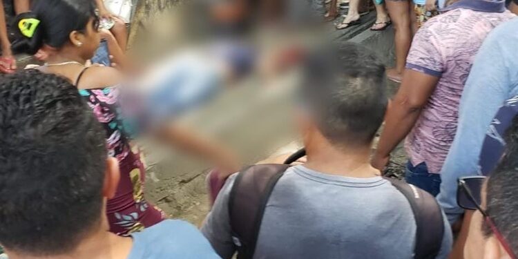 O crime aconteceu no meio de várias pessoas. Foto: Reprodução