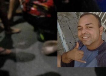 O homem levou diversos tiros por uma dupla. Foto: Divulgação