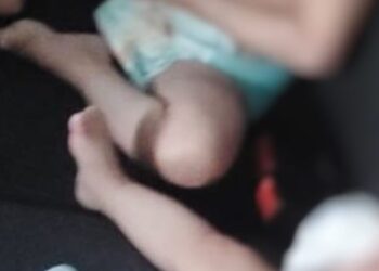 As crianças foram levadas para um abrigo. Foto: Reprodução