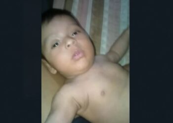 O bebê possuía sintomas gripais. Foto: Divulgação