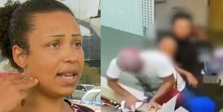 A desempregada garante que tudo que ela fala é gravado. Foto: Reprodução