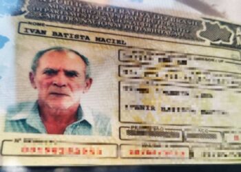 O corpo do idoso foi encontrado nesta manhã (27). Foto: Reprodução