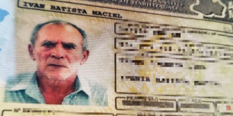 O corpo do idoso foi encontrado nesta manhã (27). Foto: Reprodução