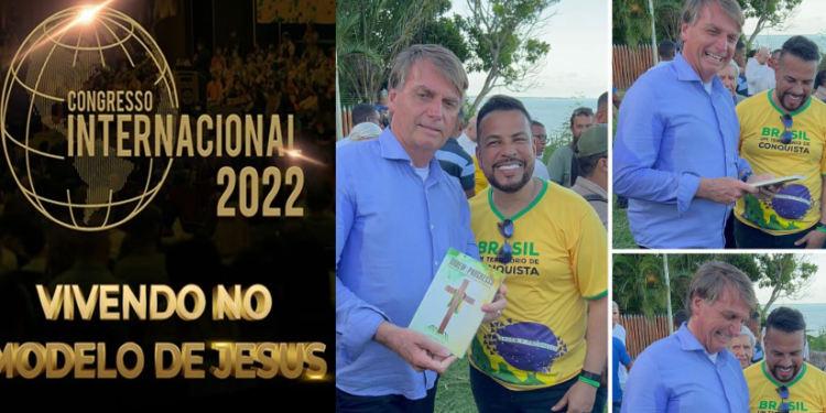 Só para participar do culto com o presidente será cobrado R$ 30. Foto: Reprodução
