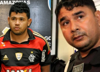 Luciano da Silva Barbosa (a esquerda) e Zé Roberto, o pai, comandavam tráfico. Foto: Reprodução