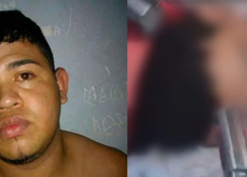 Luciano além de levar vários tiros foi decapitado. Foto: Reprodução