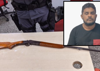 O homem deu tiros na nuca da vítima e jogou o corpo num lago. Foto: Reprodução