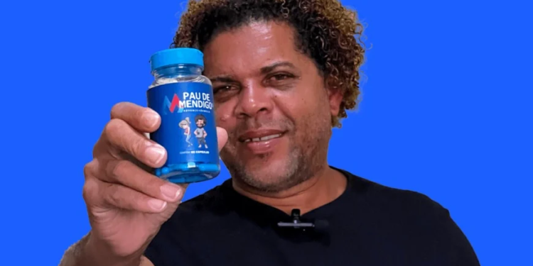 Givaldo Alves era o garoto-propaganda do produto que tem origem duvidosa. Foto: Reprodução/Internet