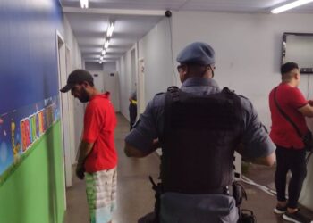 O homem foi preso nesta manhã (29). Foto: Reprodução