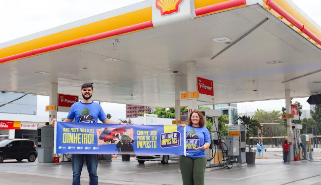 O posto 3000 fica na avenida Djalma Batista. Foto: Divulgação