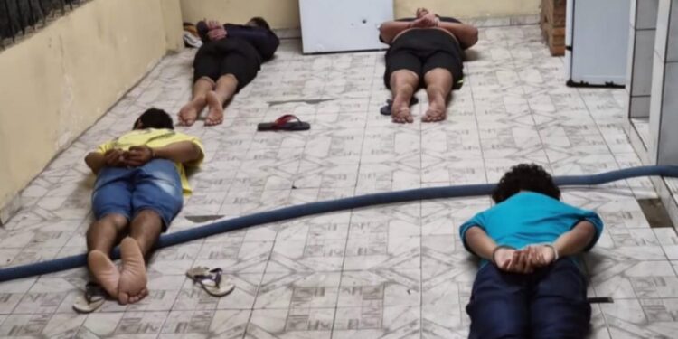 A prisão aconteceu no sábado (11). Fotos: Divulgação