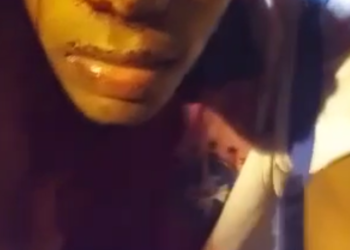 O rapaz, logo após o vídeo, não resistiu ao ferimento. Foto: Reprodução