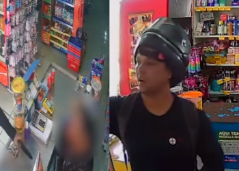 O crime aconteceu na hora do almoço. Foto: Reprodução