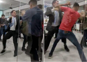 Alguns vereadores foram identificados no vídeo e não quiseram comentar sobre o assunto.