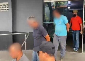 Os três foram presos e vão passar por audiência de custódia. Foto: Reprodução