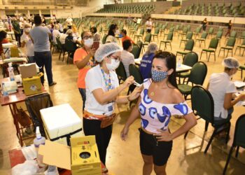 O novo ponto vai atender também crianças e adolescentes que precisam avançar ou completar o esquema vacinal. Foto: Valdo Leão/ Arquivo – Semcom