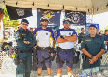 O secretário da Semseg, Sérgio Fontes, enfatizou o trabalho que tem sido realizado pelos agentes municipais em prol da população. Foto: João Viana e Ruan Souza / Semcom