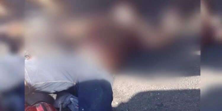 O acidente aconteceu por volta das 9h desta segunda-feira (18). Foto: Reprodução