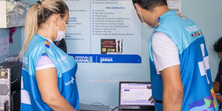 A primeira Unidade de Saúde da Família Rural (USFR) a receber o link de internet foi a Ada Viana. Foto: Henrique Souza / Semsa