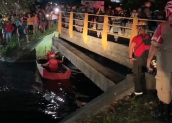 O corpo foi encontrado  já de noite. Foto: Reprodução